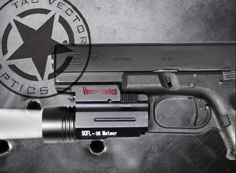 VECTOR OPTICS SCFL-06 METEOR LED FLASH LIGHT - Tophatter's Army Deals OPTICS & SCOPES - Tophatter Daily Deals