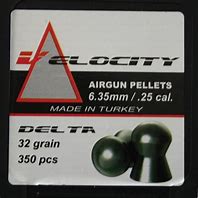 VELOCITY .25 CAL DIABOLO DELTA, 32GR - 350's - Tophatter's Army Deals BULLETS - Tophatter Daily Deals
