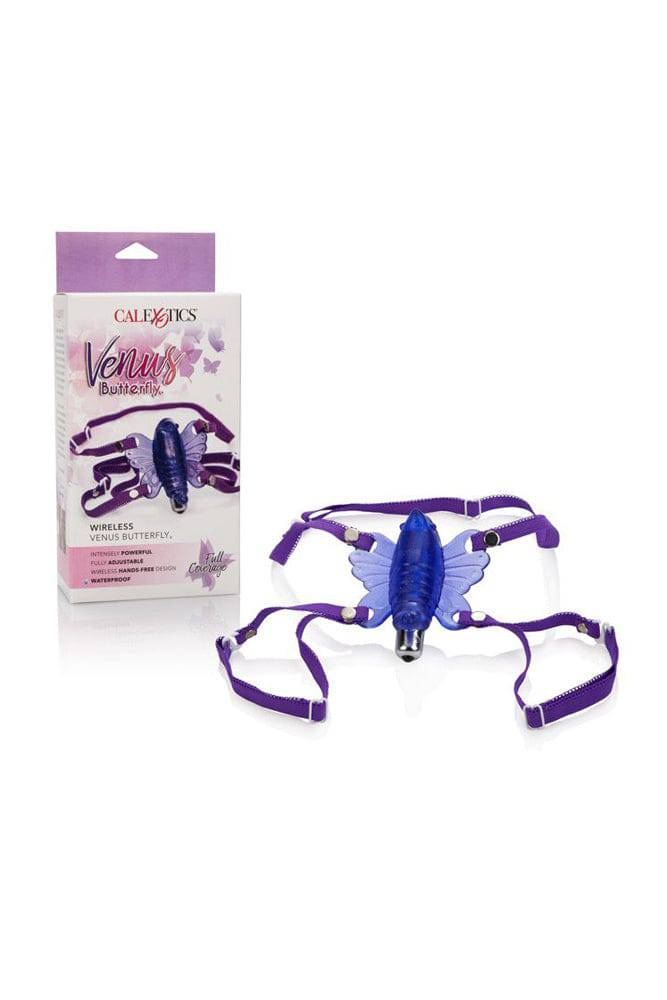 Cal Exotics - Venus Butterfly Wearable Vibrator - Purple Sex Toy - Tophatter Daily Deals