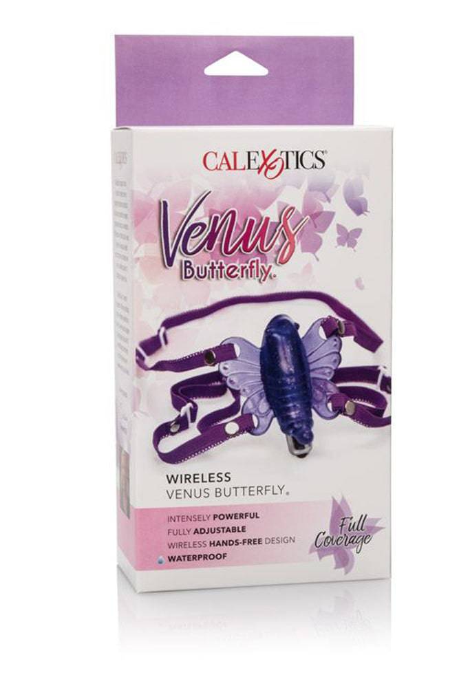 Cal Exotics - Venus Butterfly Wearable Vibrator - Purple Sex Toy - Tophatter Daily Deals