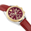 Versace Greca Chrono Leather Watch Watches - Tophatter Daily Deals