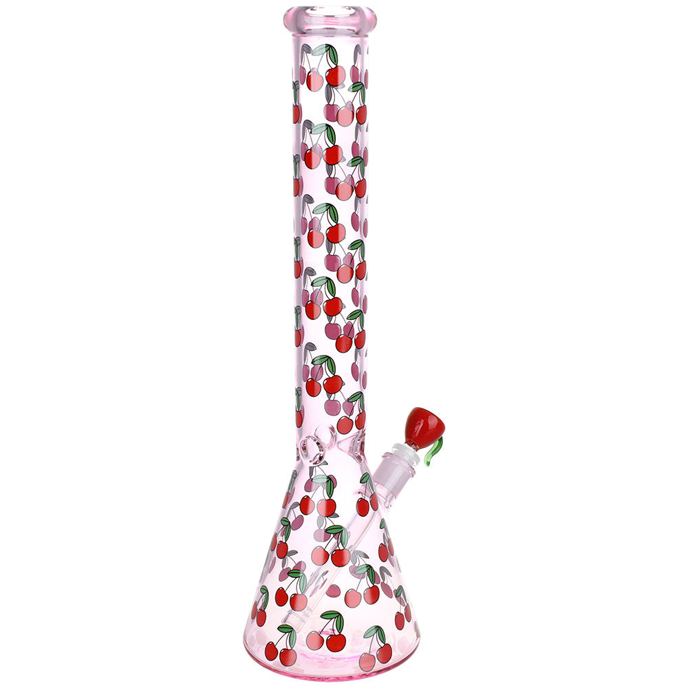 Very Cherry Beaker Bong Bongs - Tophatter Daily Deals