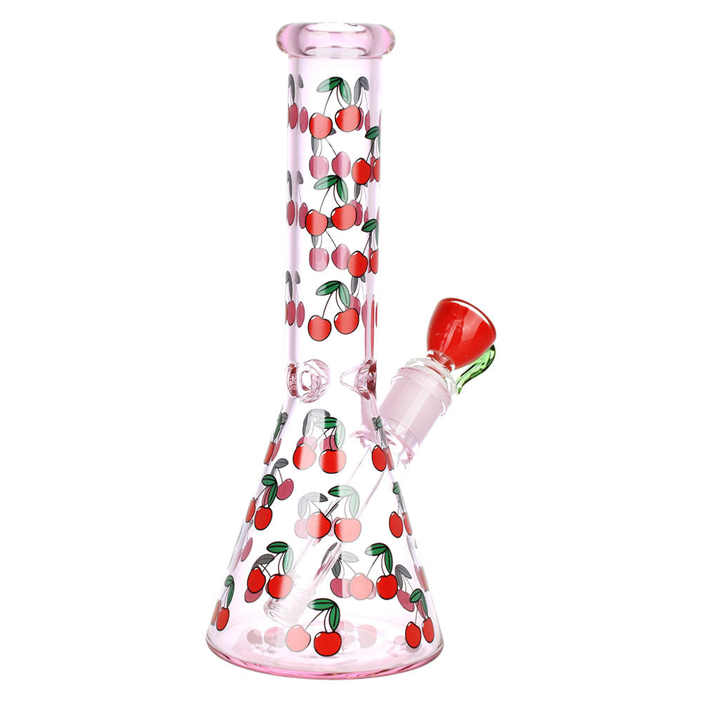 Very Cherry Beaker Bong Bongs - Tophatter Daily Deals