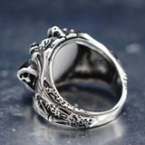 Very Cool Men's Blue Evil Eye Ring Rings - Tophatter Daily Deals