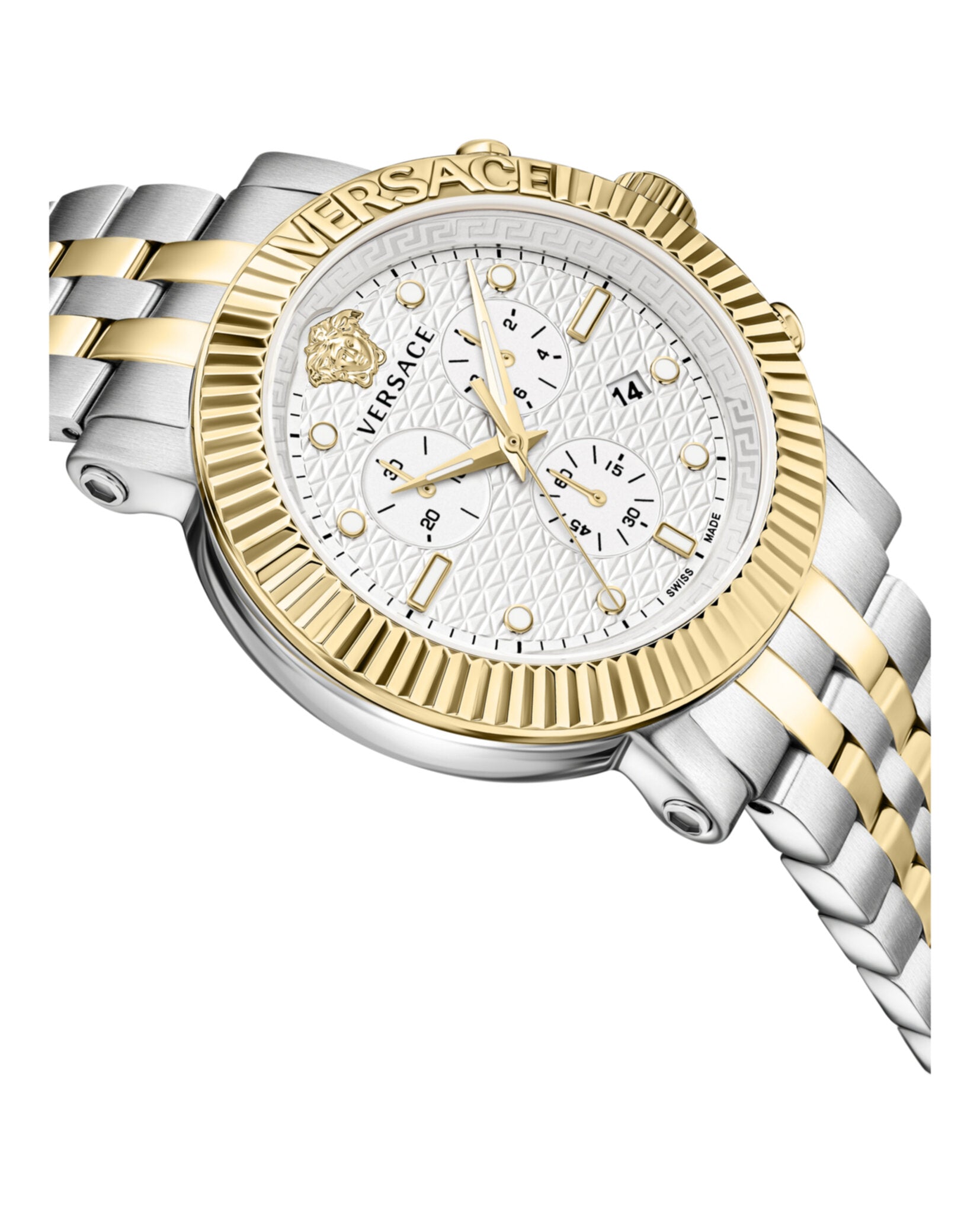 Versace V-Chrono Classic Bracelet Watch Watches - Tophatter Daily Deals