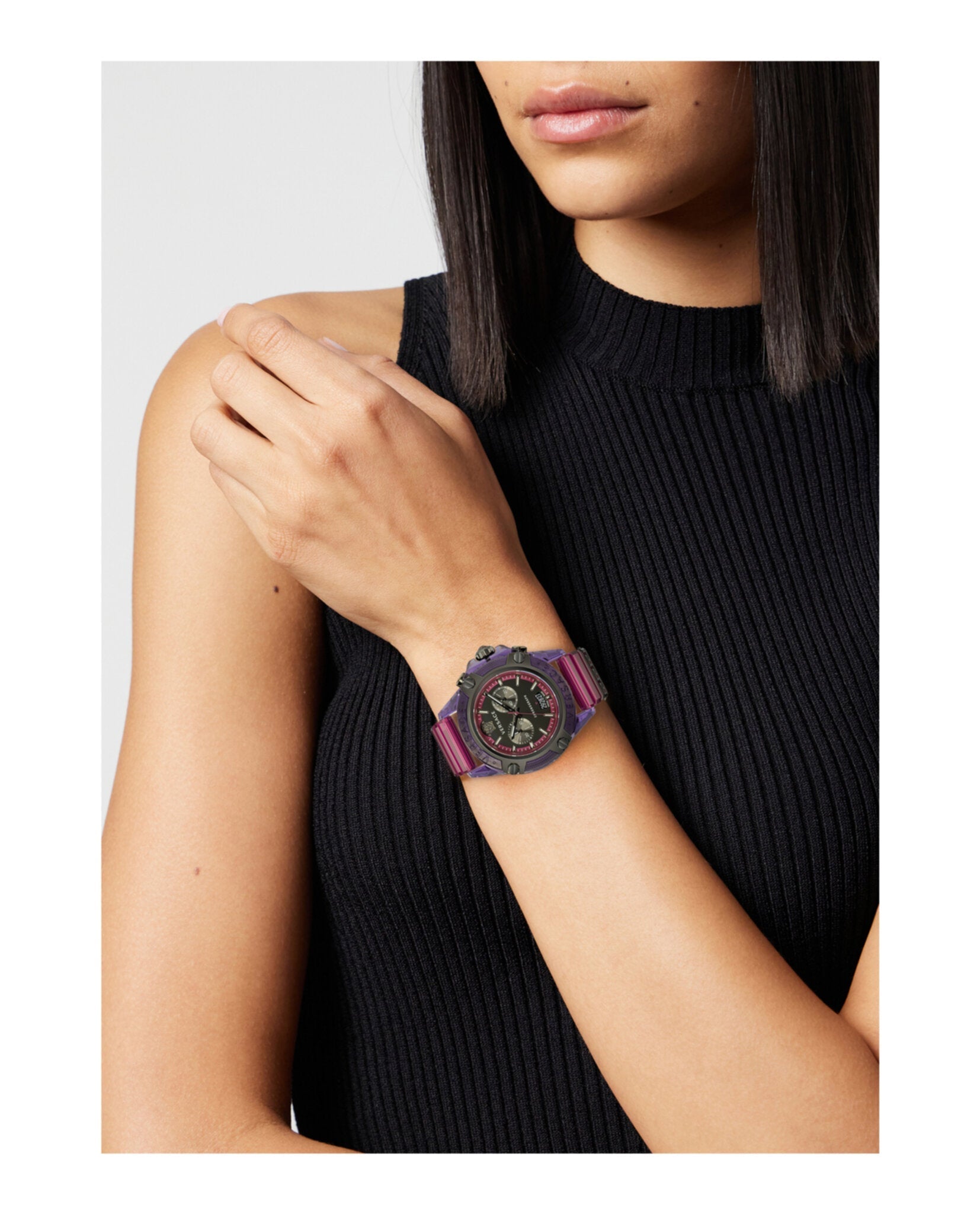 Versace Icon Active Chronograph Watch Watches - Tophatter Daily Deals