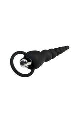 Adam & Eve - Vibrating Silicone Anal Beads - Black Sex Toy - Tophatter Daily Deals