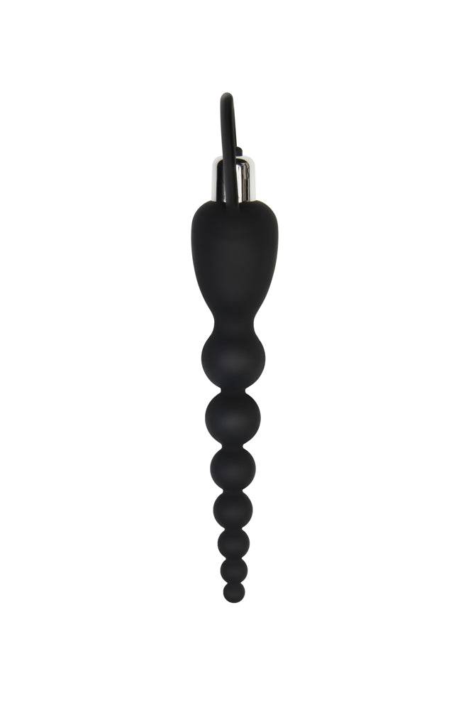 Adam & Eve - Vibrating Silicone Anal Beads - Black Sex Toy - Tophatter Daily Deals