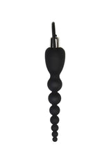 Adam & Eve - Vibrating Silicone Anal Beads - Black Sex Toy - Tophatter Daily Deals
