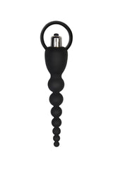 Adam & Eve - Vibrating Silicone Anal Beads - Black Sex Toy - Tophatter Daily Deals