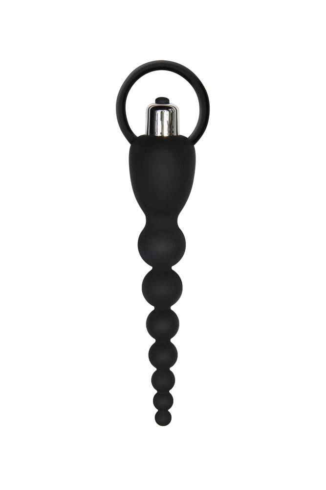 Adam & Eve - Vibrating Silicone Anal Beads - Black Sex Toy - Tophatter Daily Deals
