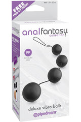 Pipedream - Anal Fantasy - Deluxe Vibro Balls Anal Beads - Black Sex Toy - Tophatter Daily Deals
