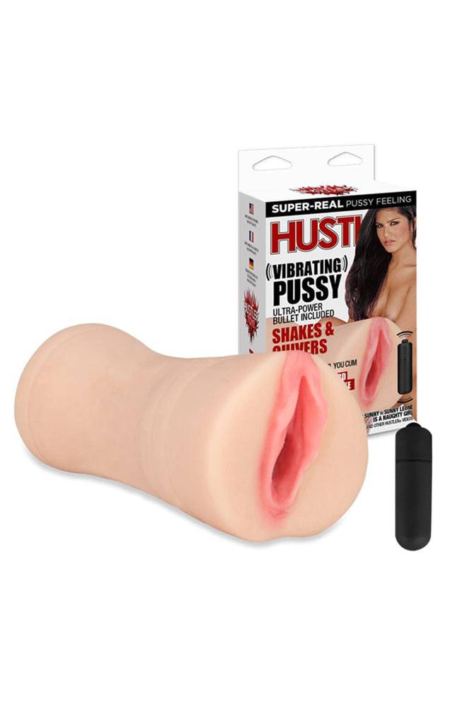 Hustler Toys - Vibrating Pussy Stroker - Beige Sex Toy - Tophatter Daily Deals