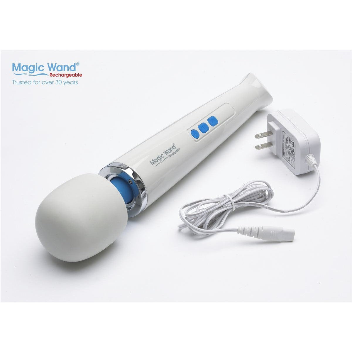 Magic Wand Rechargeable Massage Wand - Tophatter Daily Deals