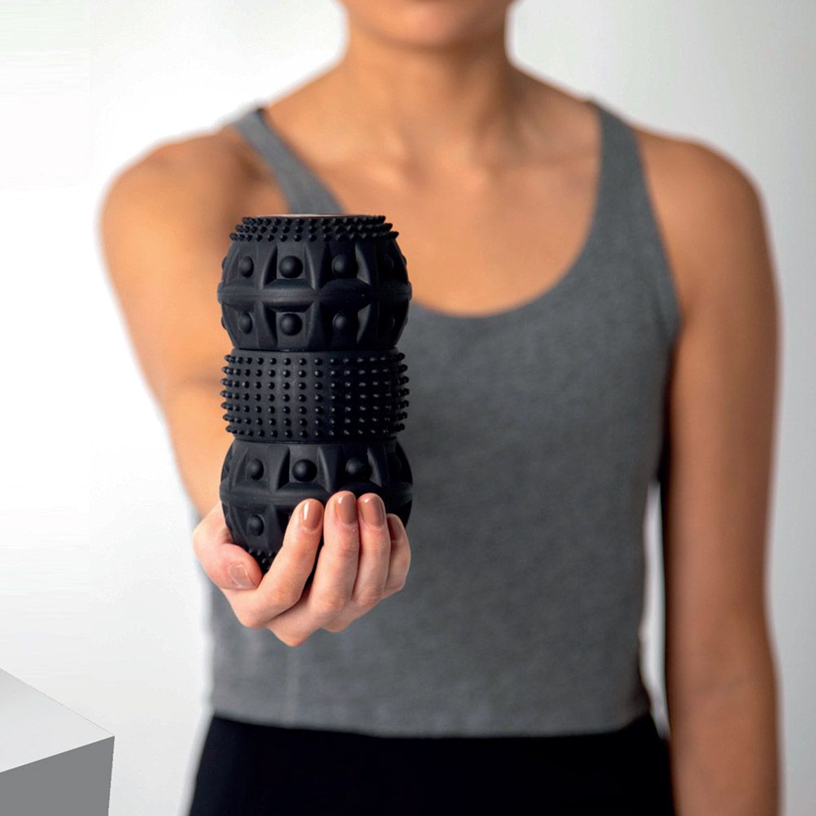 Sharper Image Vibrating Fit Roller - Tophatter Daily Deals