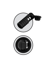 Pipedream - Fetish Fantasy Limited Edition - Vibrating Silicone Nipple Lassos - Black BDSM - Tophatter Daily Deals