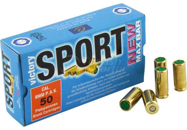 VICTORY SPORT BLANK CARTRIDGES, 9X22MM P.A.K - 1's - Tophatter's Army Deals BLANK GUNS - Tophatter Daily Deals