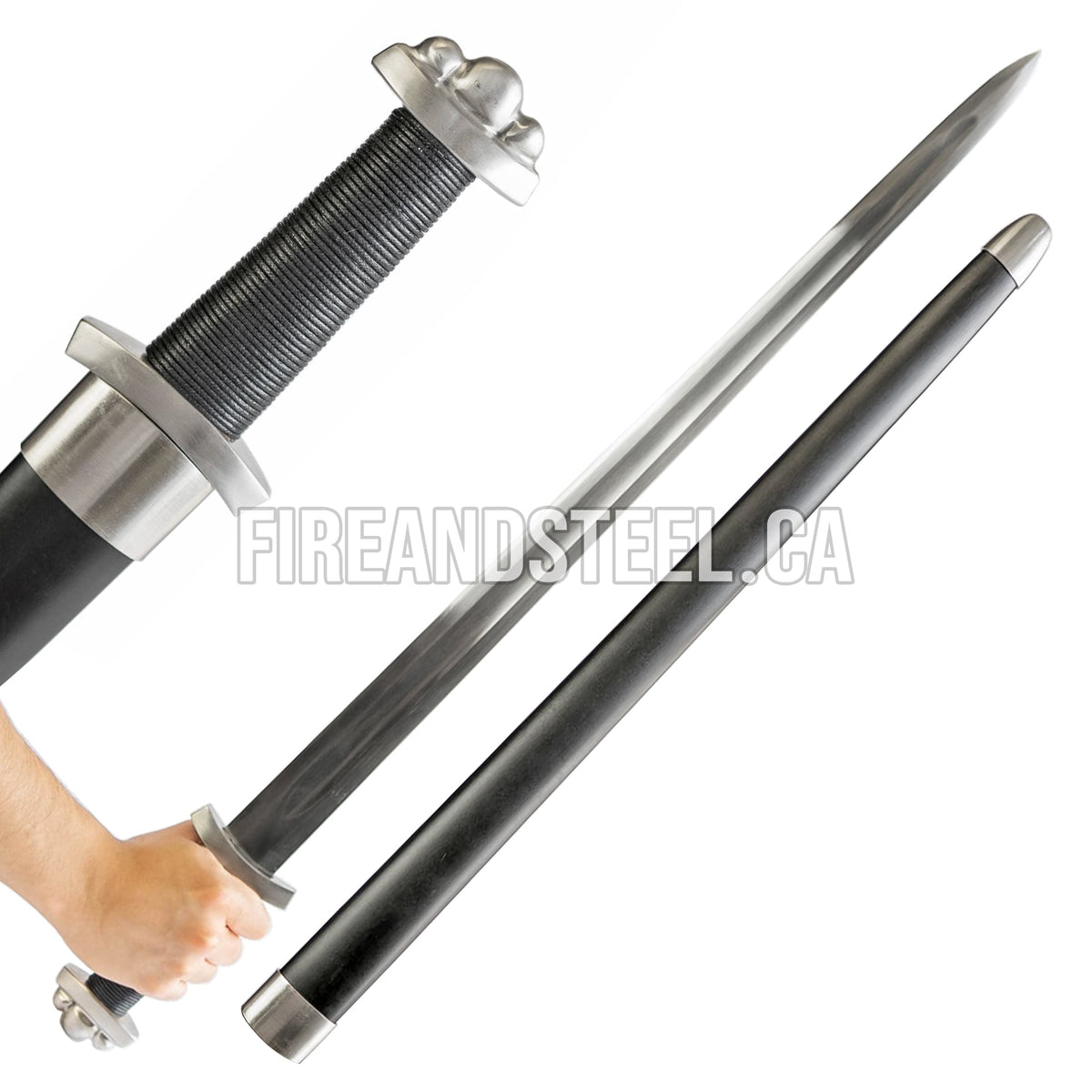 Viking Sword (Battle Ready) - Fire and Steel Fire and Steel Exclusive - Tophatter Daily Deals