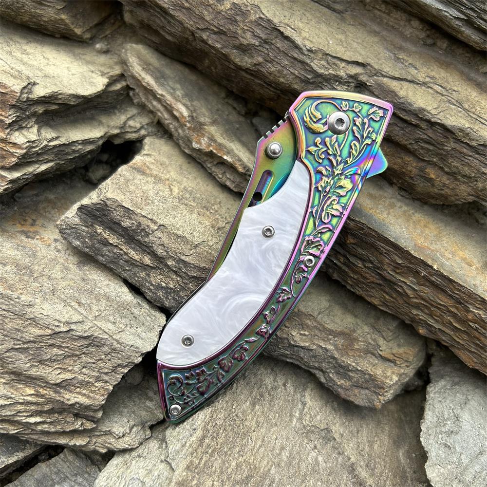 Sinomenium Acutum Folding Knife - Tophatter Daily Deals