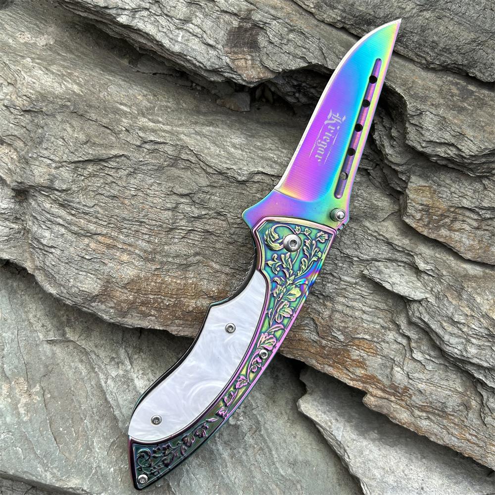 Sinomenium Acutum Folding Knife Knife Only - Tophatter Daily Deals