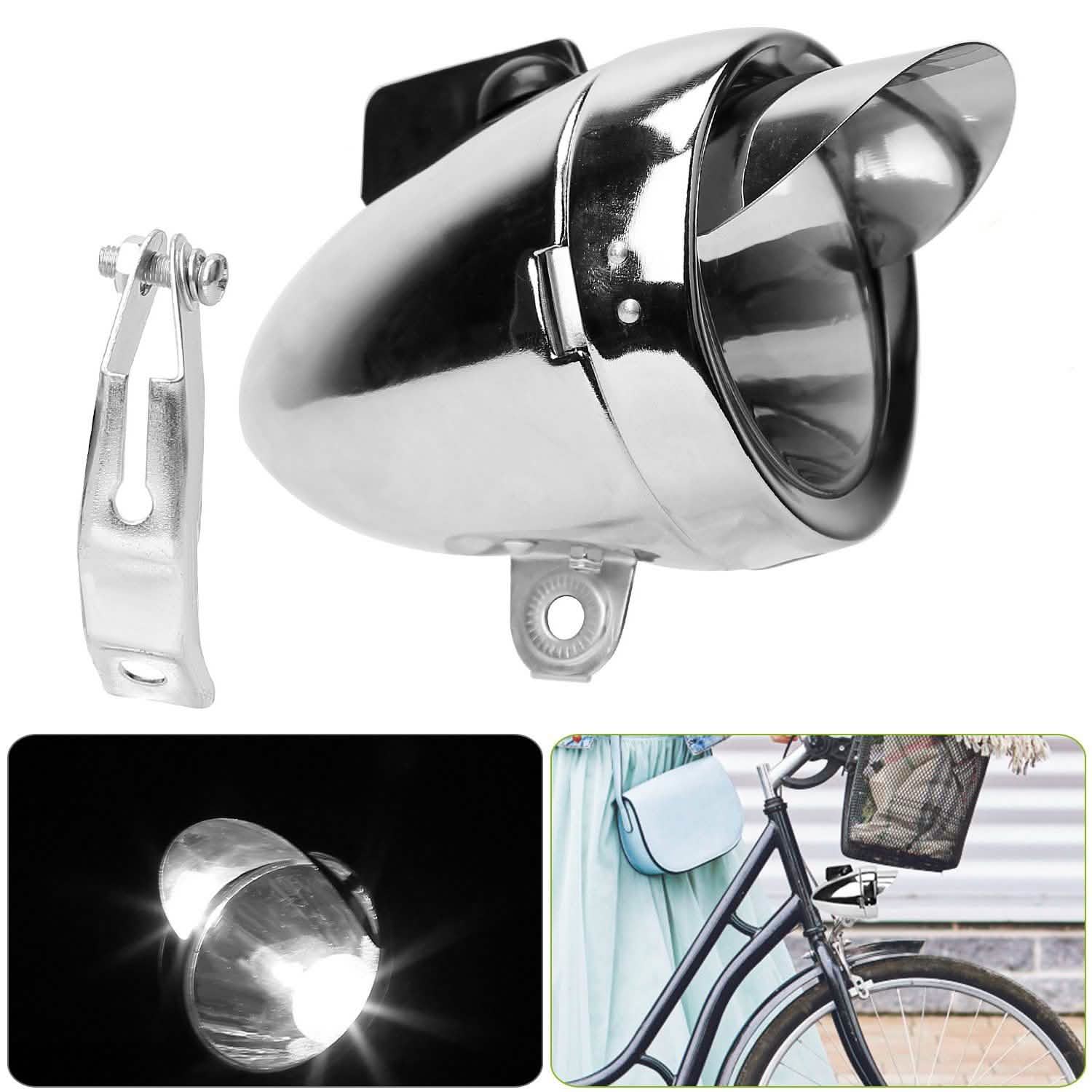 Vintage Bicycle Front Headlight Outdoor Recreation - Tophatter Daily Deals