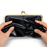 Vintage Chic Leather Clutch Lady Purse Handbags & Wallets - Tophatter Daily Deals