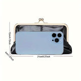 Vintage Chic Leather Clutch Lady Purse Handbags & Wallets - Tophatter Daily Deals