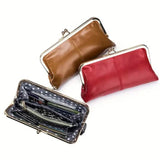 Vintage Chic Leather Clutch Lady Purse Handbags & Wallets - Tophatter Daily Deals