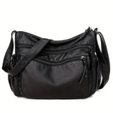 Vintage Chic Style Crossbody Shoulder Bag Black Handbags & Wallets - Tophatter Daily Deals