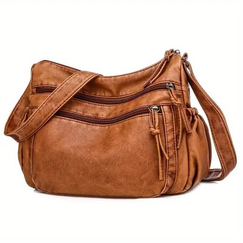 Vintage Chic Style Crossbody Shoulder Bag Brown Handbags & Wallets - Tophatter Daily Deals