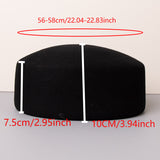 Vintage Hard Top Flat Fedoras Hats Wool Felt Berets Cap - Tophatter Daily Deals
