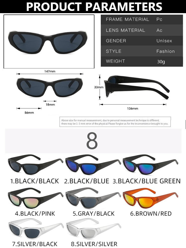 Vintage Shades Futuristic Eyewear Riding Eyeglasses Sunglasses - Tophatter Daily Deals