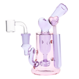 Violet Hearts Incycler Dab Rig Set Dab Rig Sets - Tophatter Daily Deals
