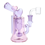 Violet Hearts Incycler Dab Rig Set Dab Rig Sets - Tophatter Daily Deals