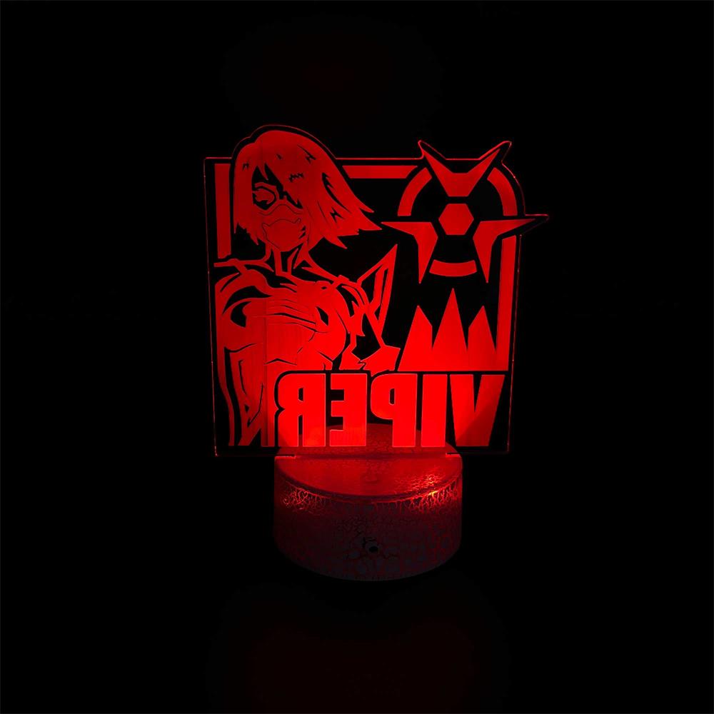 Customized Val Characters 3D Night Lamp - Tophatter Daily Deals