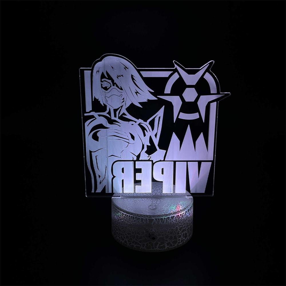 Customized Val Characters 3D Night Lamp - Tophatter Daily Deals