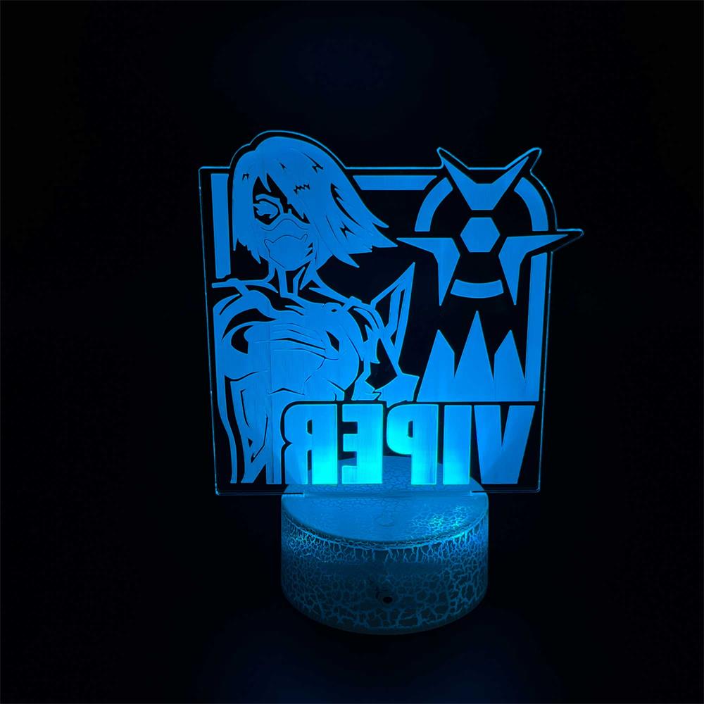 Customized Val Characters 3D Night Lamp - Tophatter Daily Deals