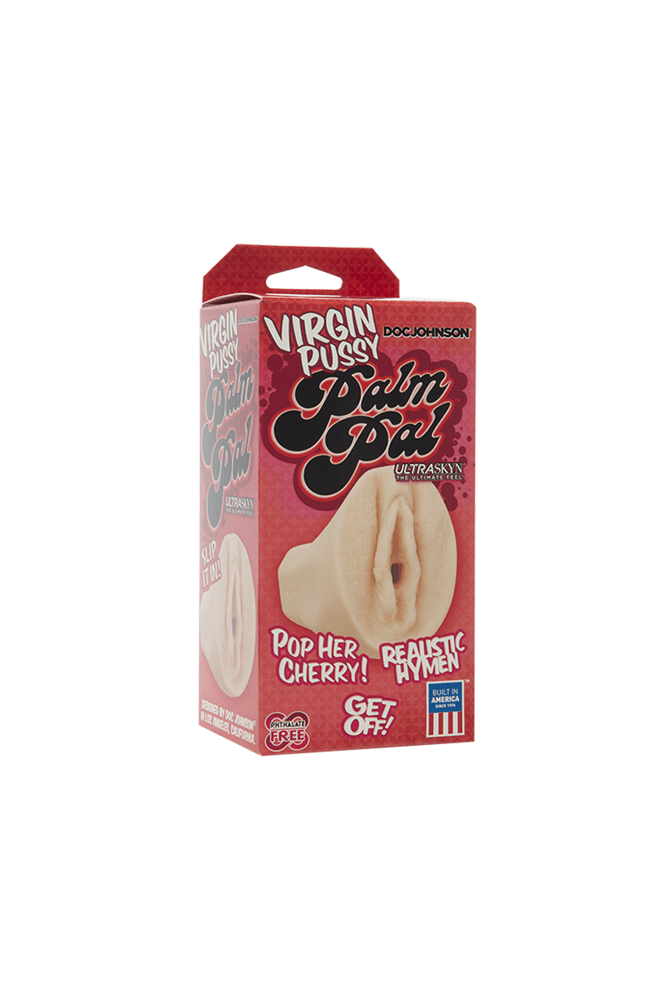 Doc Johnson - Virgin Pussy Palm Pal Stroker - Beige Sex Toy - Tophatter Daily Deals