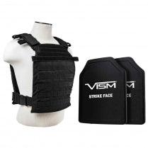 NC Star Fast Plate Carrier Level III+ PE Shooter's Cut Bulletproof - Tophatter Daily Deals