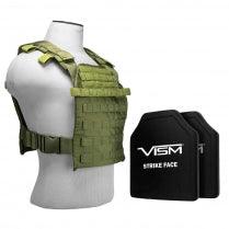 NC Star Fast Plate Carrier Level III+ PE Shooter's Cut Bulletproof - Tophatter Daily Deals