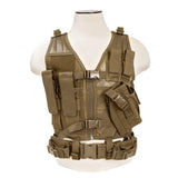 Vism Tactical Vest Tan Tactical - Tophatter Daily Deals