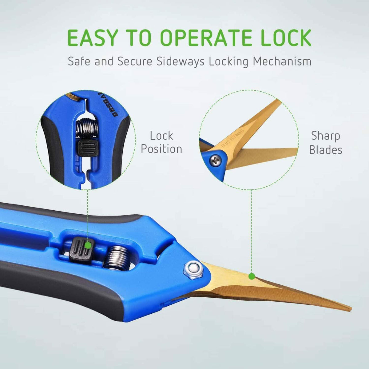 VIVOSUN Gardening Hand Pruner Garden & Patio - Tophatter Daily Deals