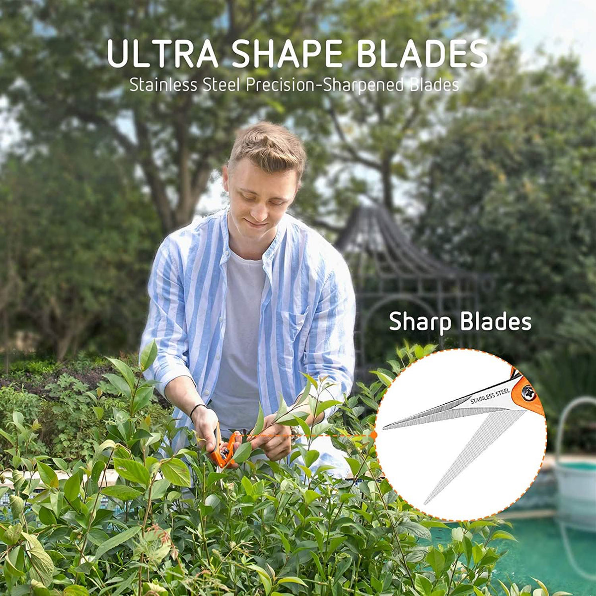 VIVOSUN Gardening Hand Pruner Garden & Patio - Tophatter Daily Deals
