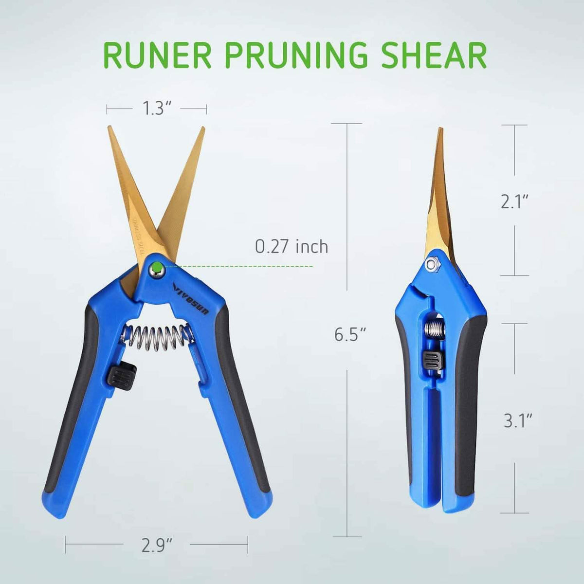 VIVOSUN Gardening Hand Pruner Garden & Patio - Tophatter Daily Deals