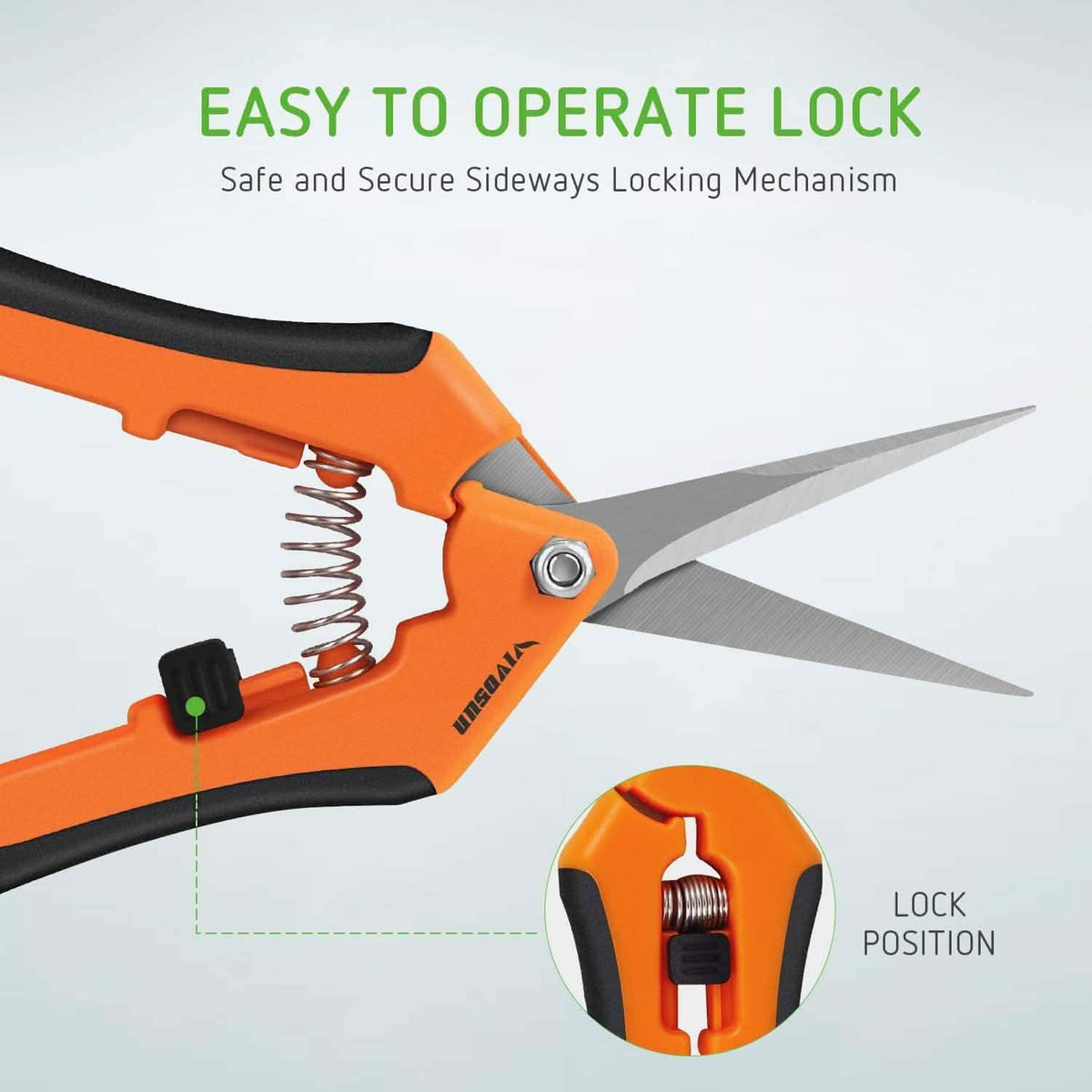 VIVOSUN Gardening Hand Pruner Garden & Patio - Tophatter Daily Deals