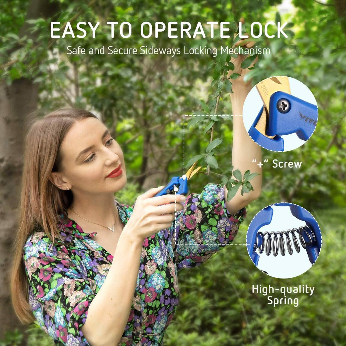 VIVOSUN Gardening Hand Pruner Garden & Patio - Tophatter Daily Deals