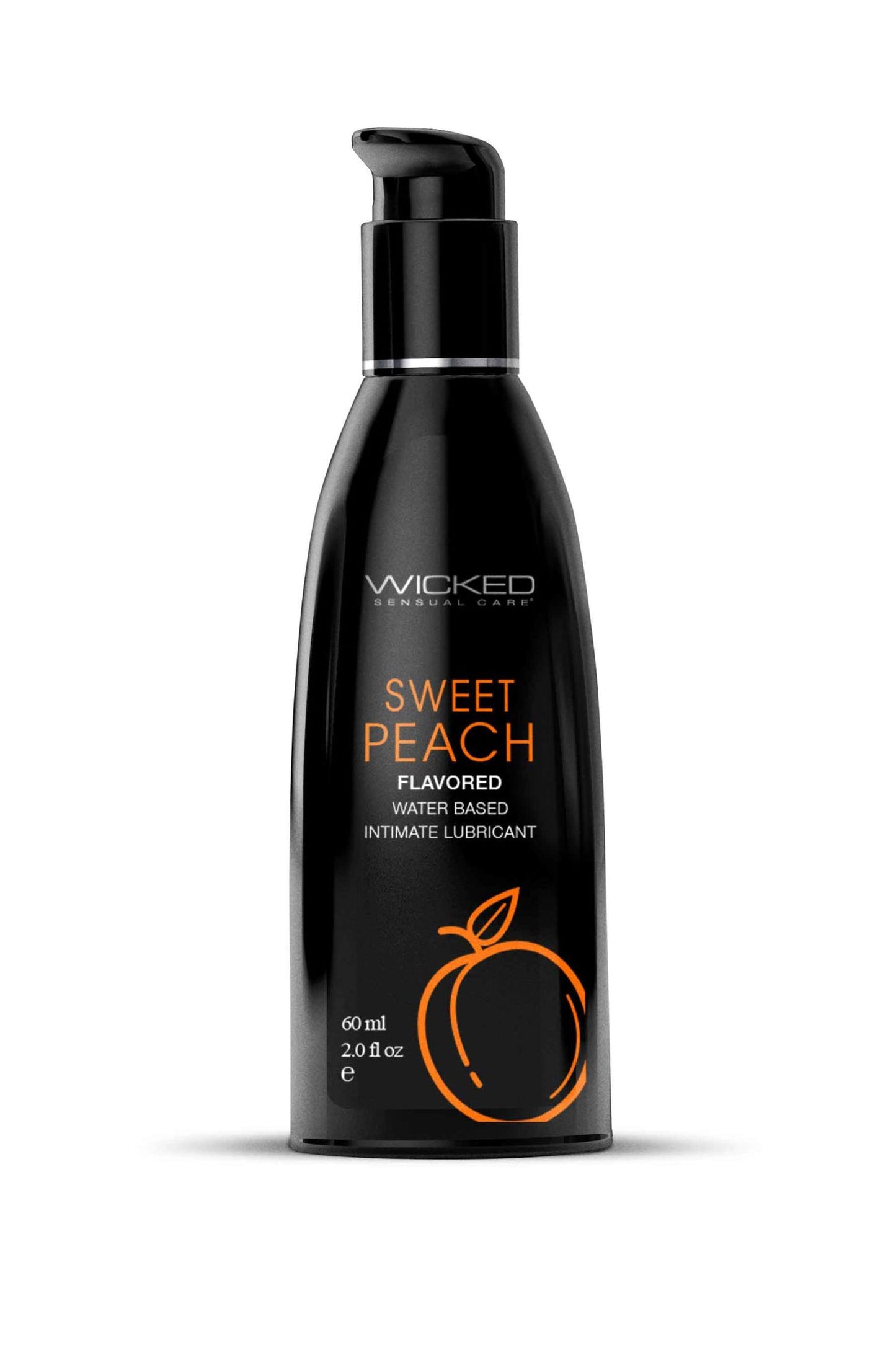 Wicked Aqua Sweet Peach – Flavored Water-Based Lubricant 60 ml Bottle > Lube > Flavoured - Tophatter Daily Deals