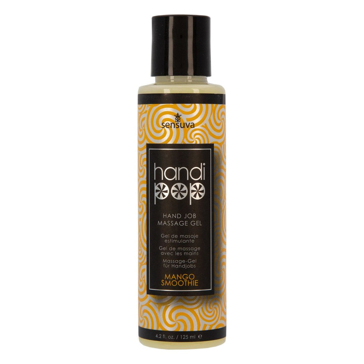 HandiPop Hand Job Massage Gel 4.2 oz in Mango Smoothie Massage Gel - Tophatter Daily Deals