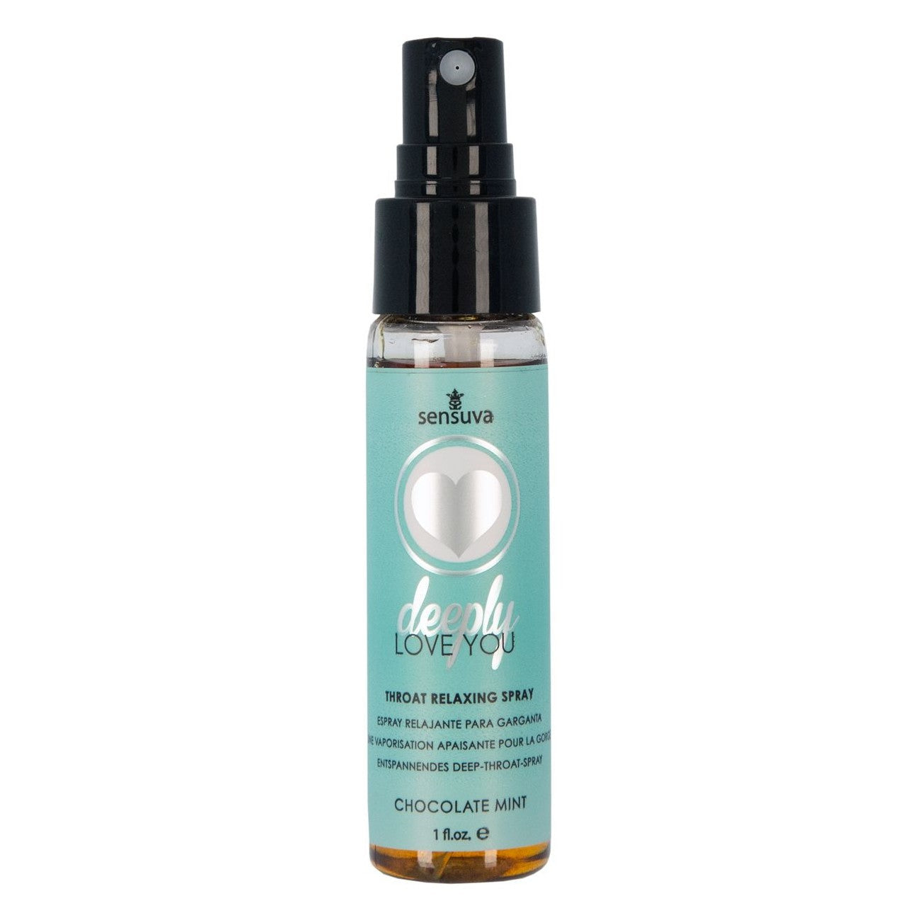 Deeply Love You Throat Relaxing Spray 1 oz in Chocolate Mint Throat Relaxing Spray - Tophatter Daily Deals