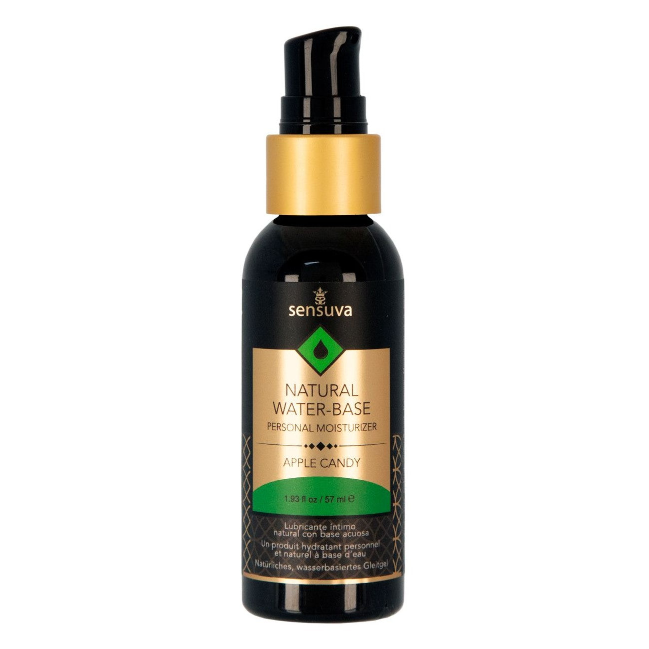 Natural Water-Based Lubricant 1.93 oz in Apple Candy Lubricant - Tophatter Daily Deals